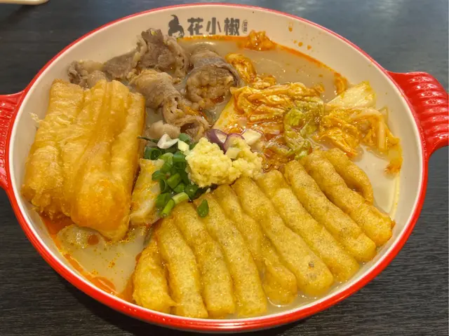 麻辣湯底冒菜