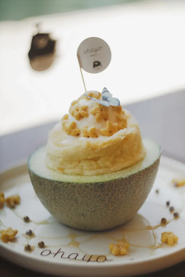 ohayo 蜜瓜雪山熱香餅