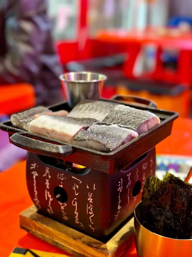 韓式鐵板燒鰻魚
