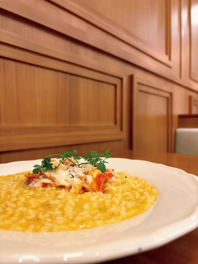 紅噹噹龍蝦意大利飯