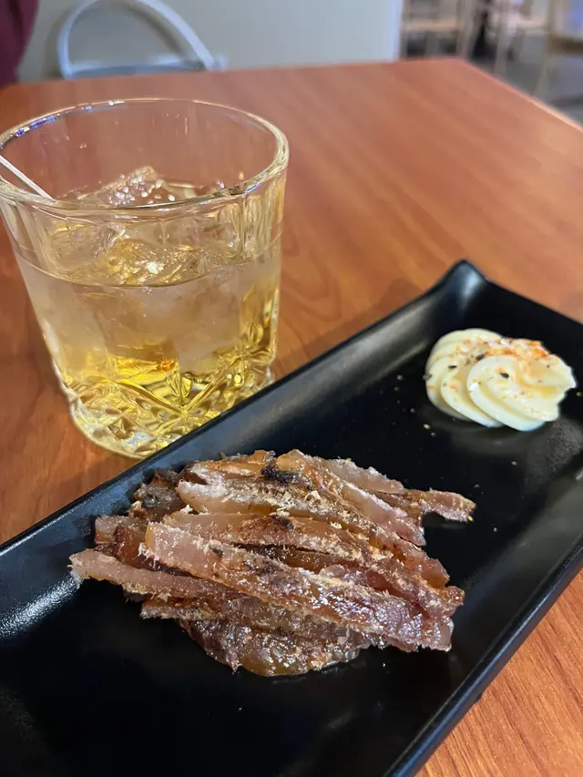 梅酒配魚乾,絕配