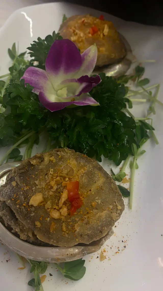 椒鹽南非鮑魚食材矜貴