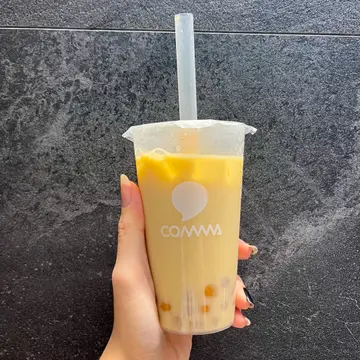 芋圓烏龍鮮奶茶