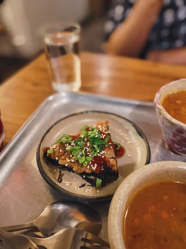 香菇芋蓉紫菜煎餅