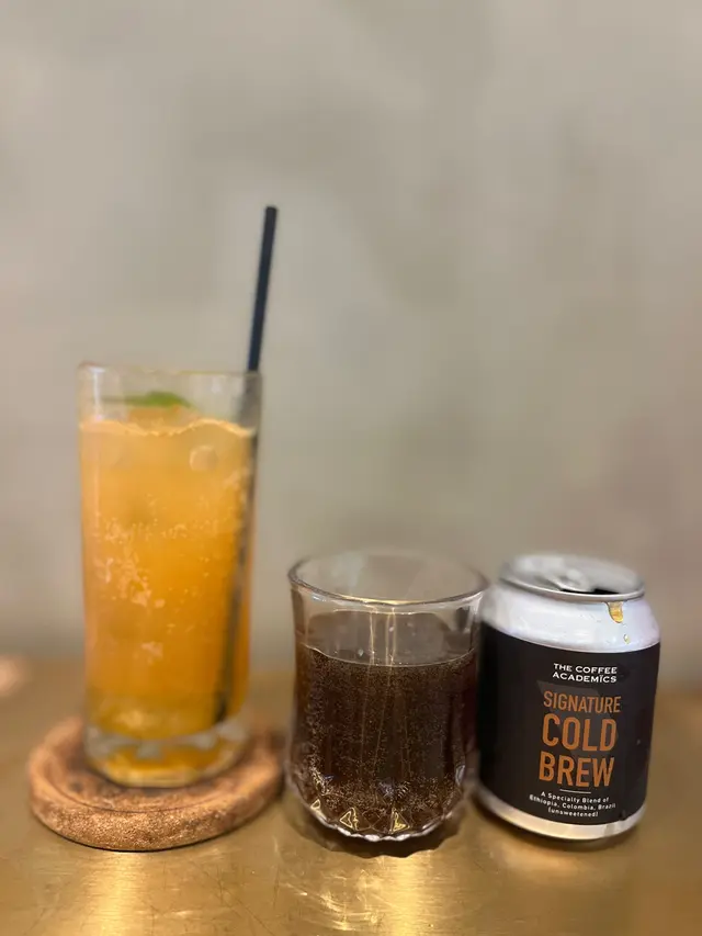 Yuzu Kombucha& Cold  Brew  Coffee