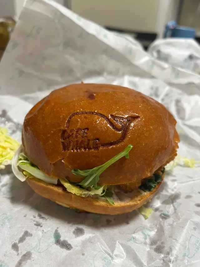 黑松露醬沙巴龍躉漢堡