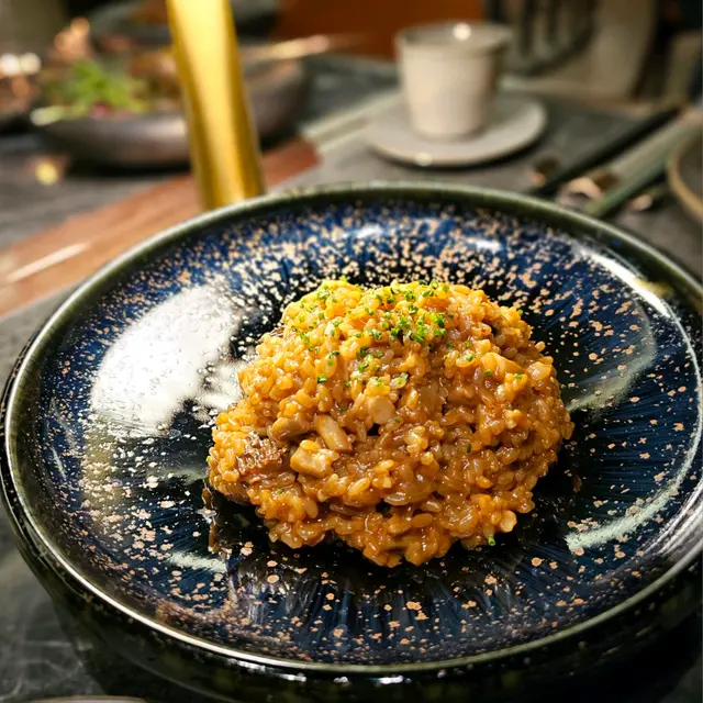 松茸海膽越光米