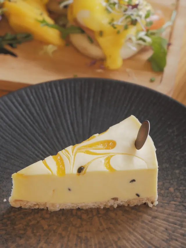 Passionfruit and Mango Cheese Cake