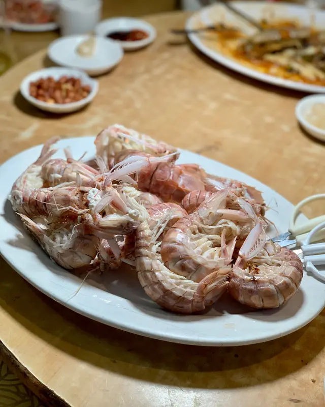 白灼瀨尿蝦