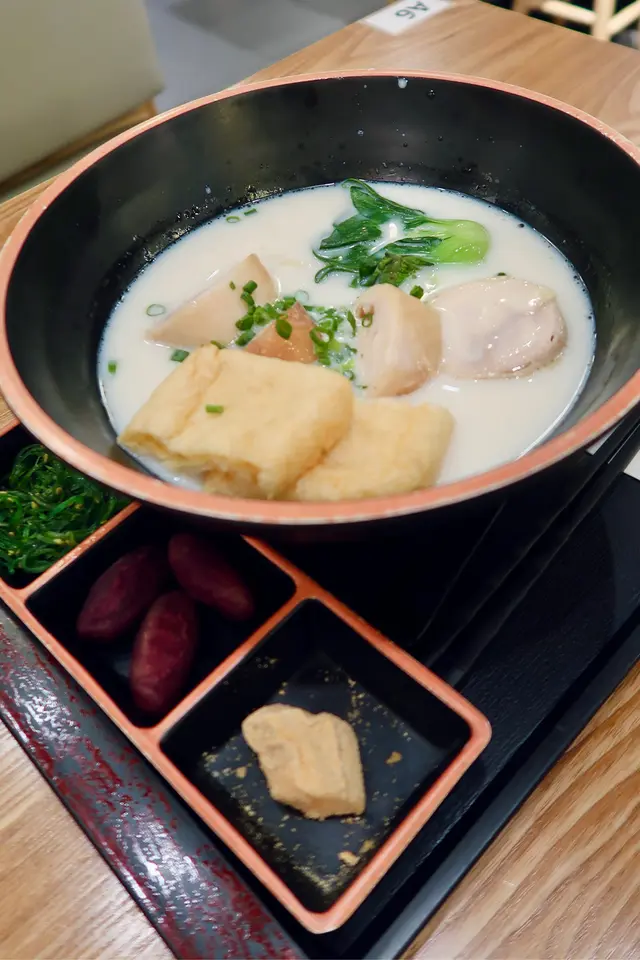 特濃豆乳雞烏龍麵