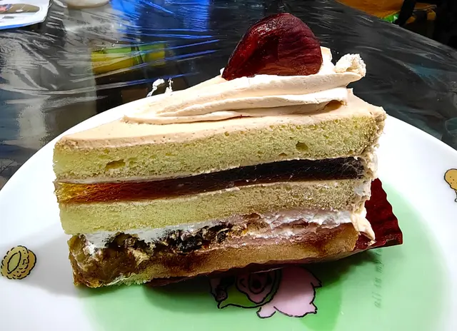 秋栗伯爵切餅