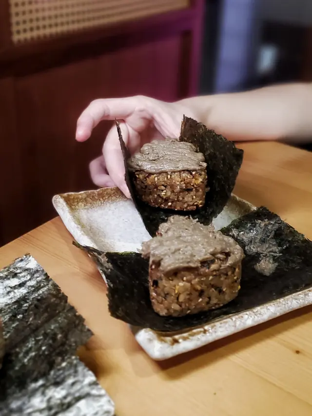 蟹膏燒飯團
