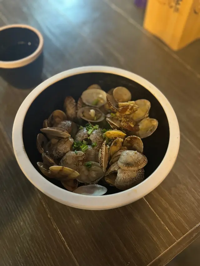 炒花甲(蒜蓉)