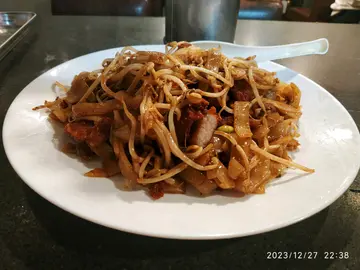 猪扒炒河