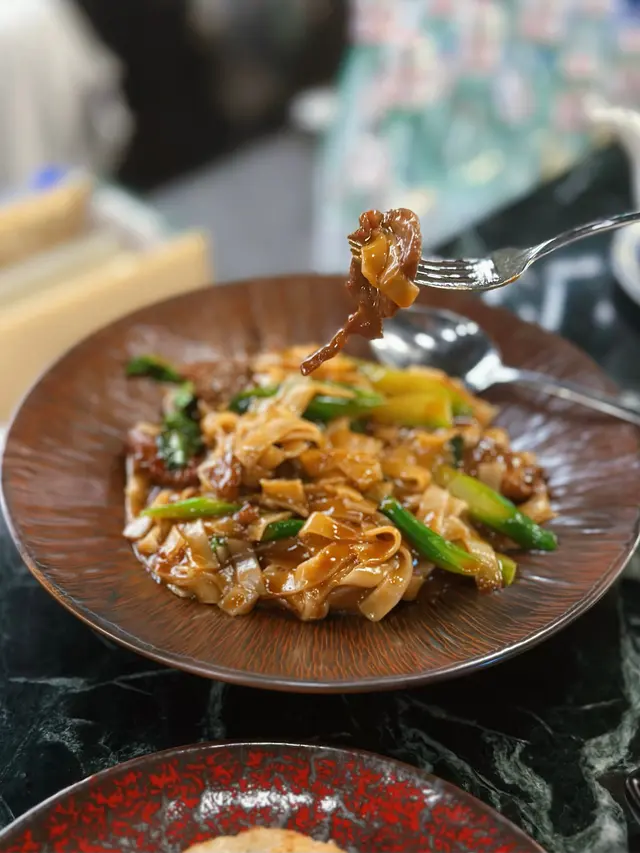 沙茶玉蘭牛肉炒河