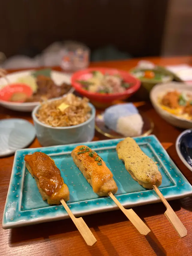 三色免治雞肉棒