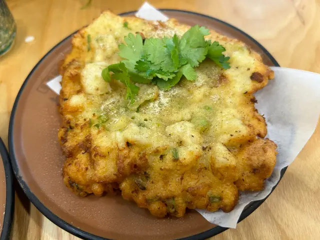 一人炸蝦餅