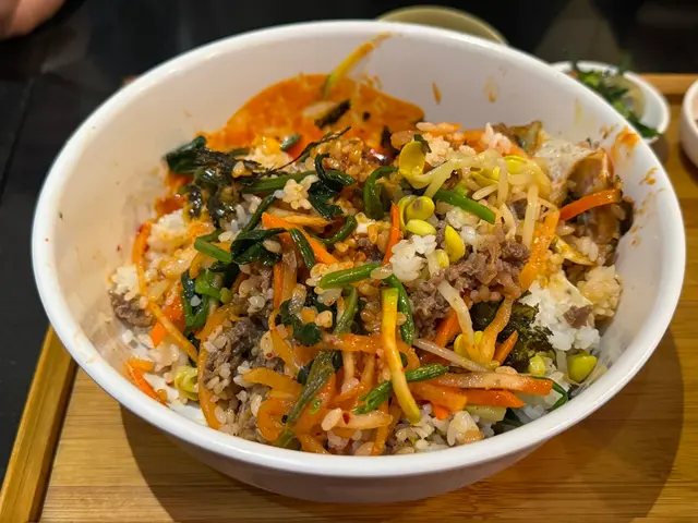 將韓式辣醬拌勻食,香辣滋味