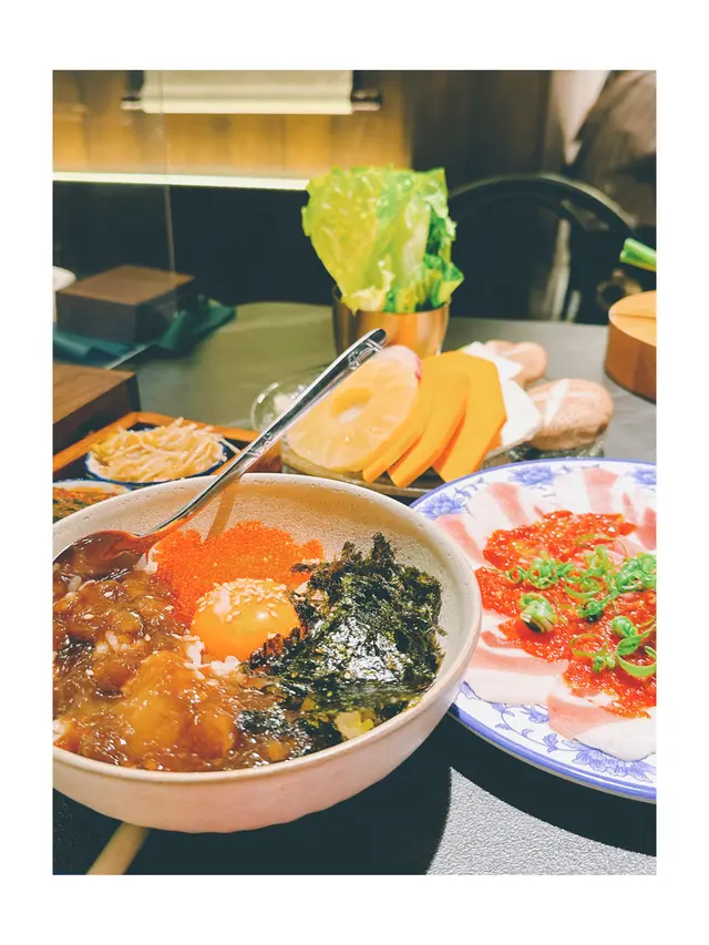 醬油蟹膏蟹子拌飯