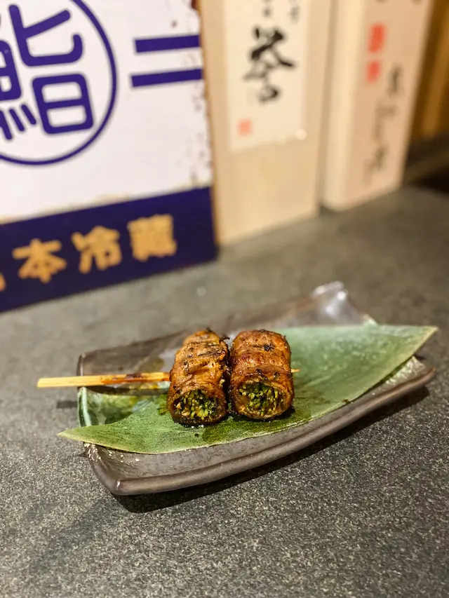 豚肉豆苗卷