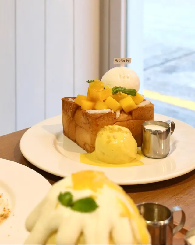 芒果糯米飯吐司