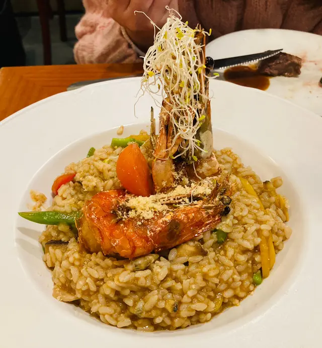 龍蝦汁虎蝦意大利飯