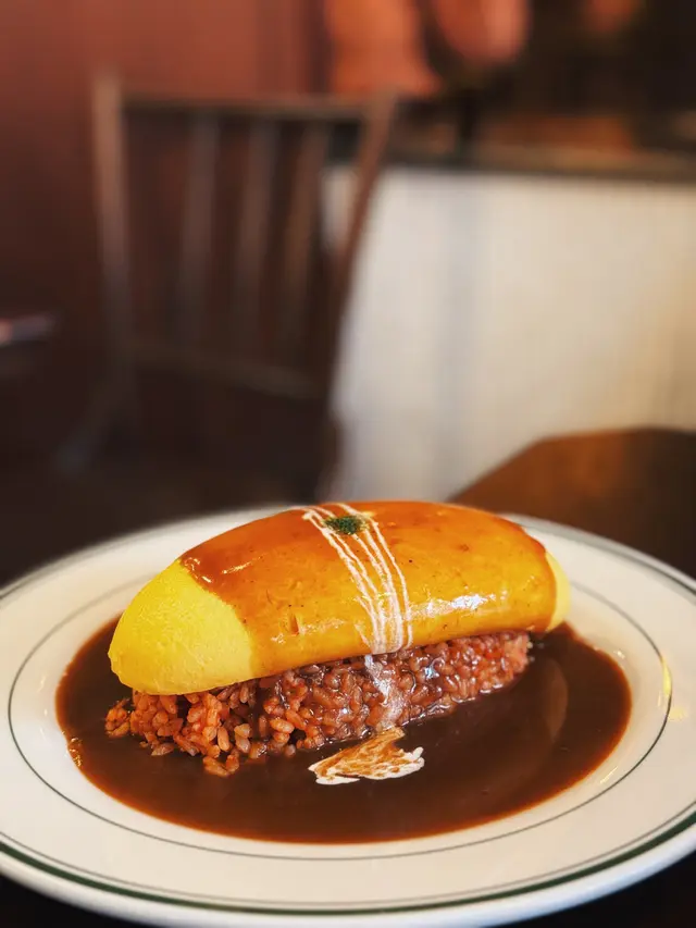 經典日式牛肉醬汁蛋包飯