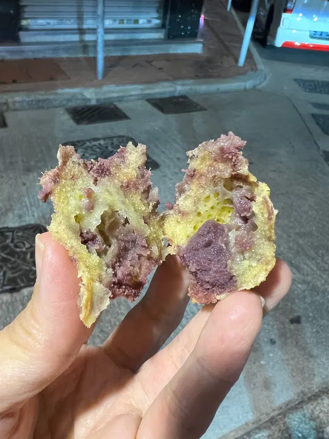 紫薯蕃薯雞蛋仔