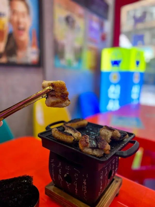 韓式鐵板燒鰻魚