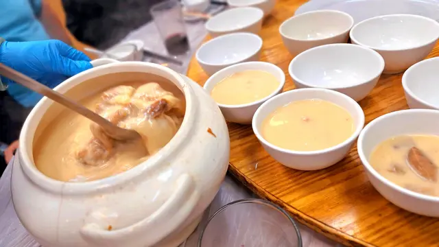 杏汁豬肺湯