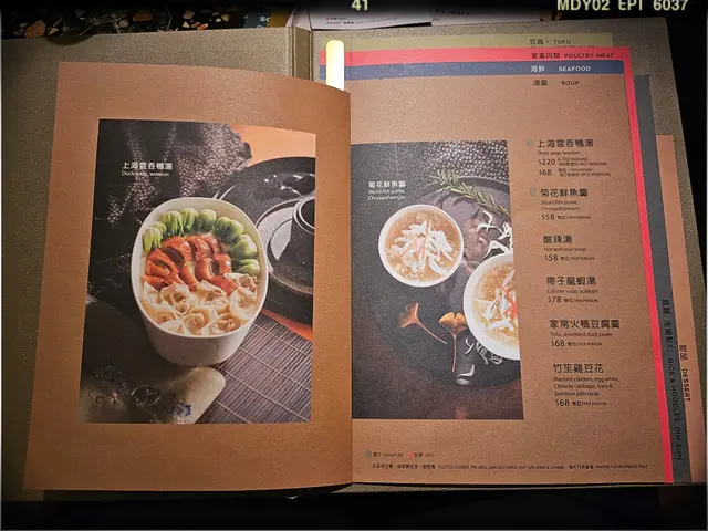 晚市散點餐牌