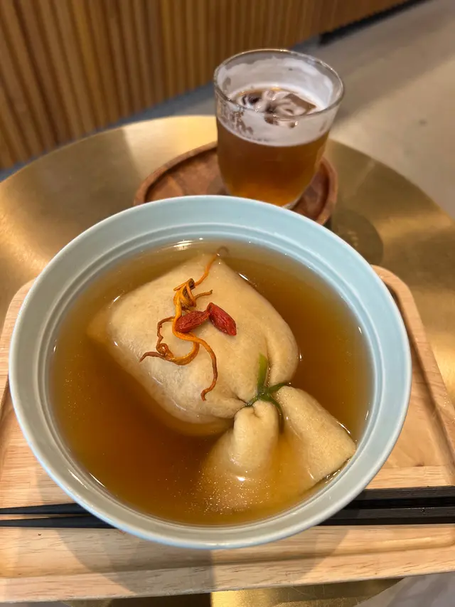 養生腐皮福袋烏冬