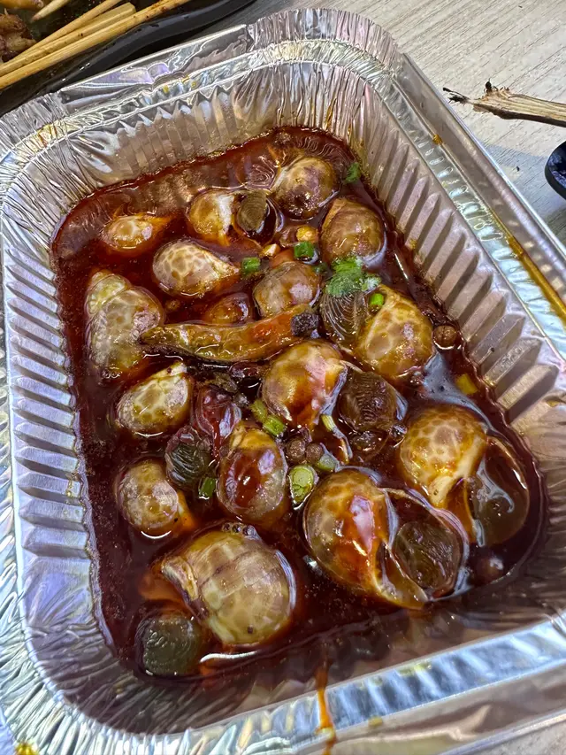 麻辣煮花螺