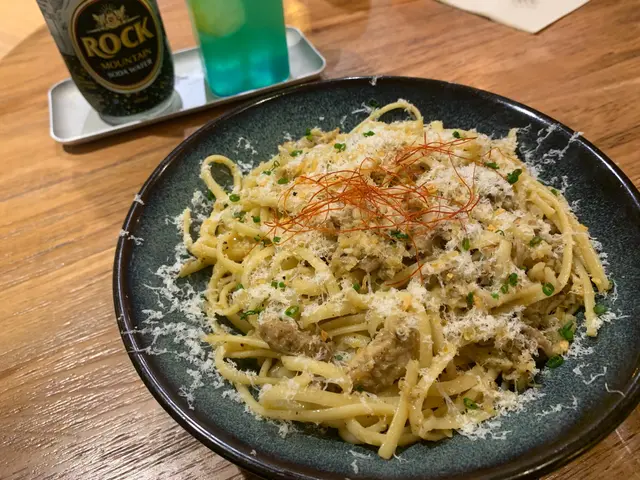 欖油香蒜雞肉意粉