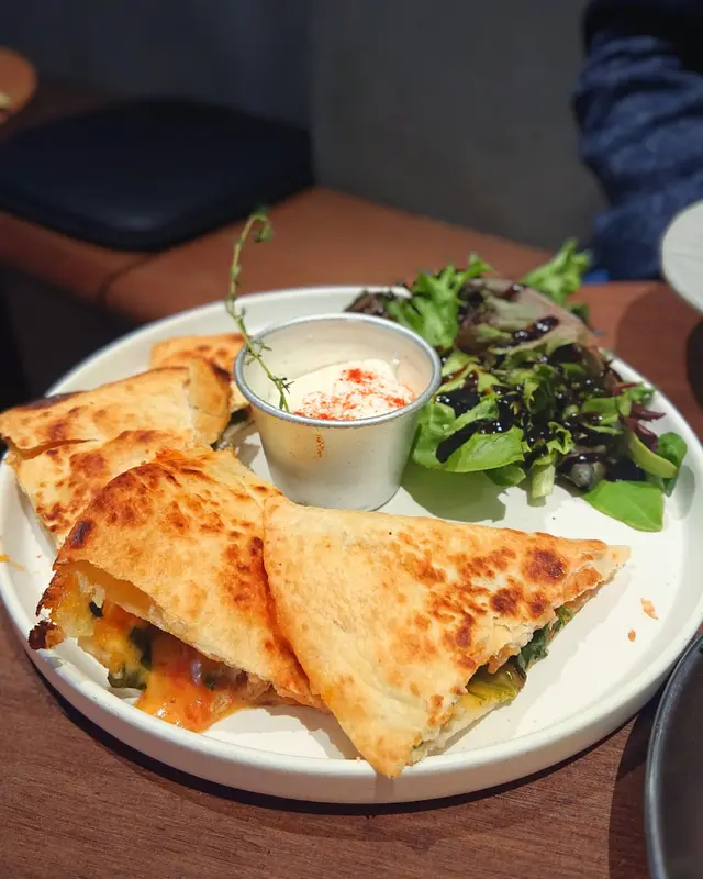 莎莎醬雞肉墨西哥烤餅