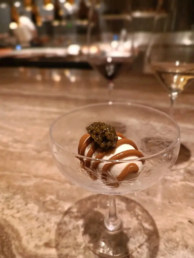 Kaviari Oscietra Caviar, XO Rum Gelato, Mole
