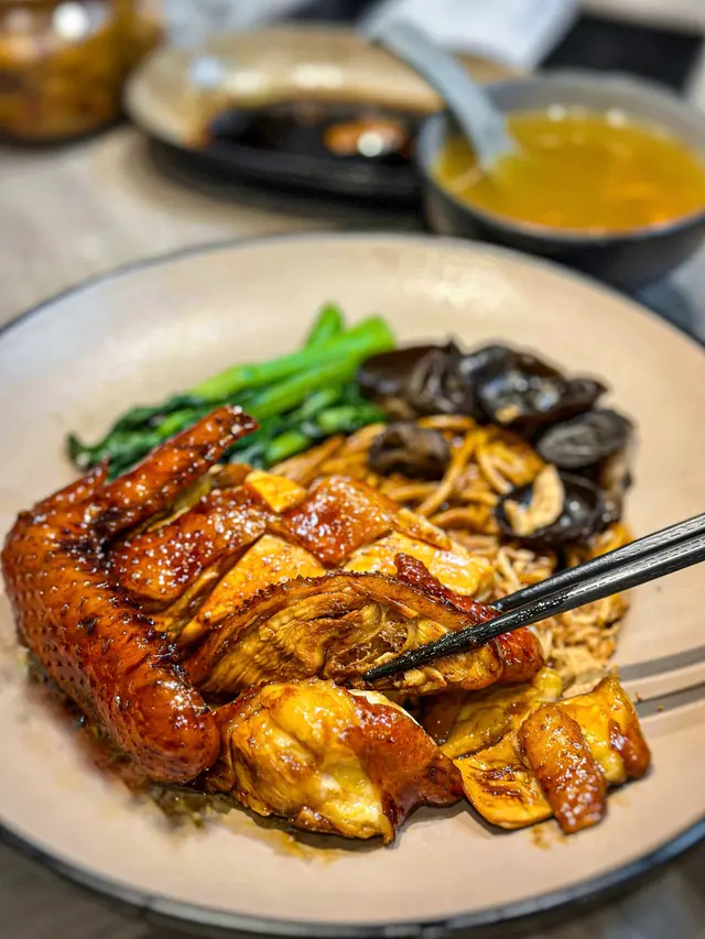 招牌頭抽醬油雞