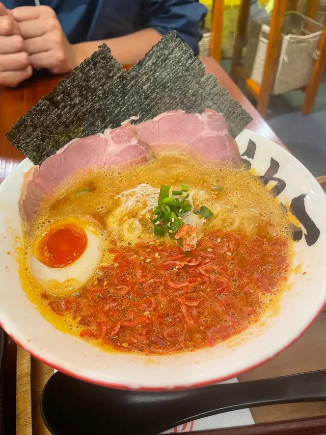 辛辣蝦湯拉麵