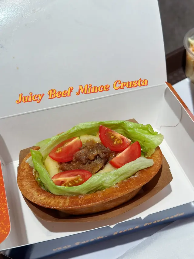 Juicy Beef Mince Crusta