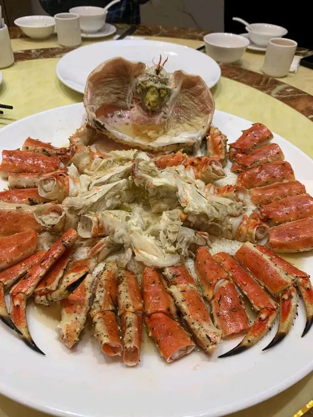 花雕蛋白蒸蟹
