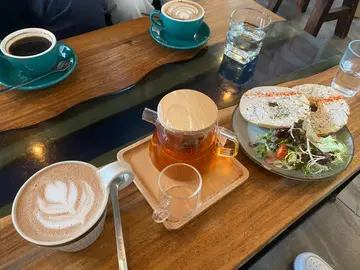花茶、贝果