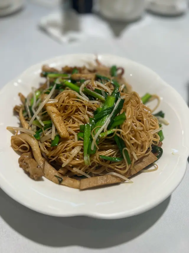 潮州咸肉炒麵線