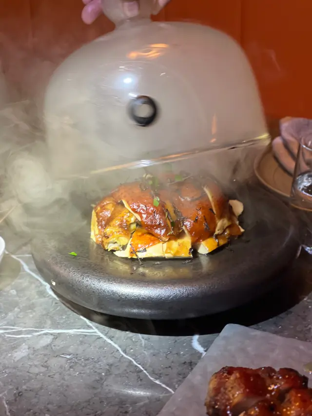 蘋果木燻泰安雞