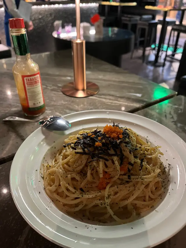 蒜香明太子意粉