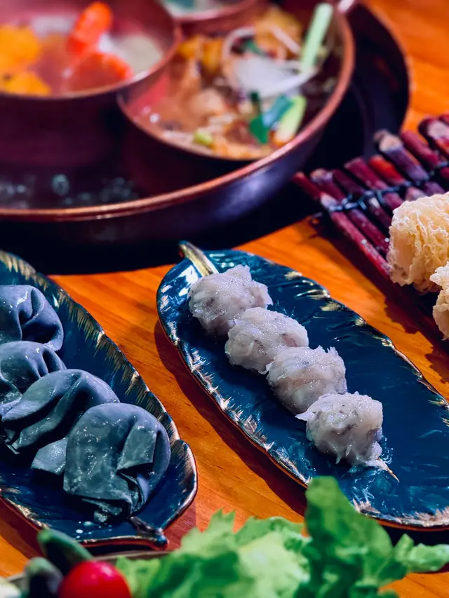 黑松露蝦蟹餃