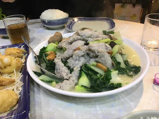 上海魚滑浸時蔬