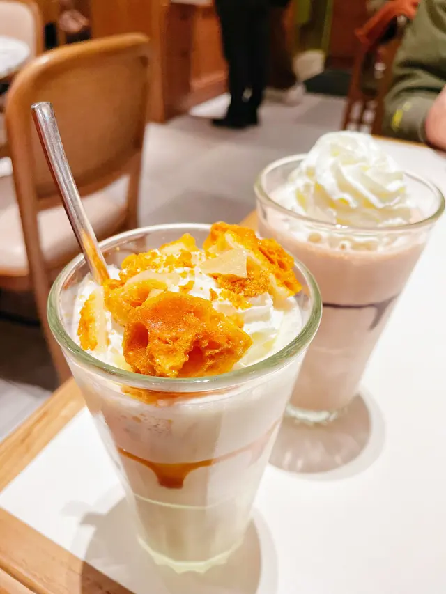 Honeycomb Caramel mikeshake