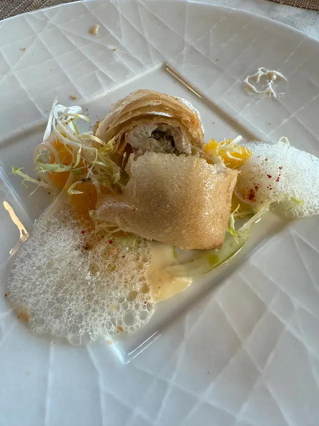 Red Mullet and Poultry Mousse