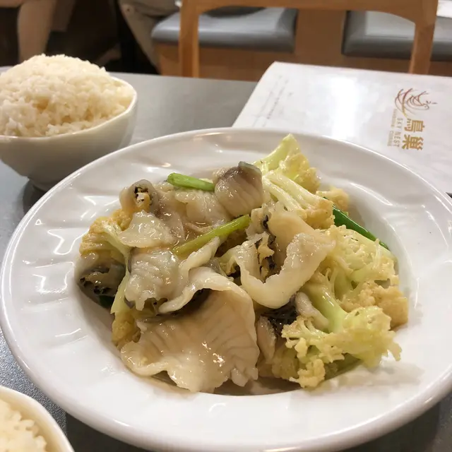 福菜花炒鯛魚片