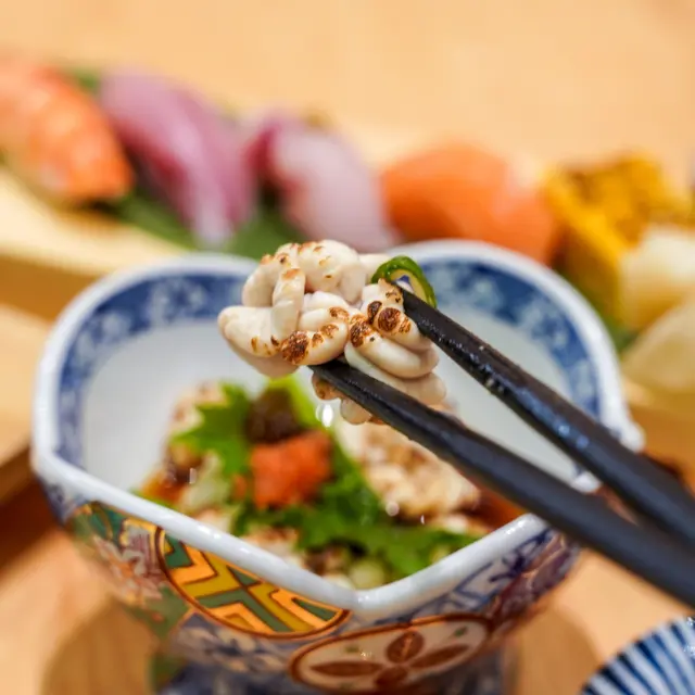 鱈魚之白子(配柚子醋)